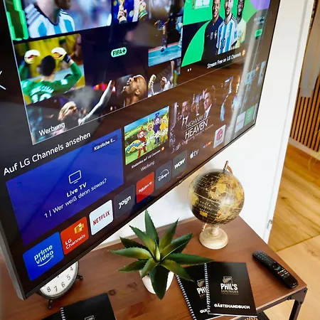 Appartement Lounge Mit Privatem Stellplatz Fuer Bis Zu 4 Personen - Stadtnah *
